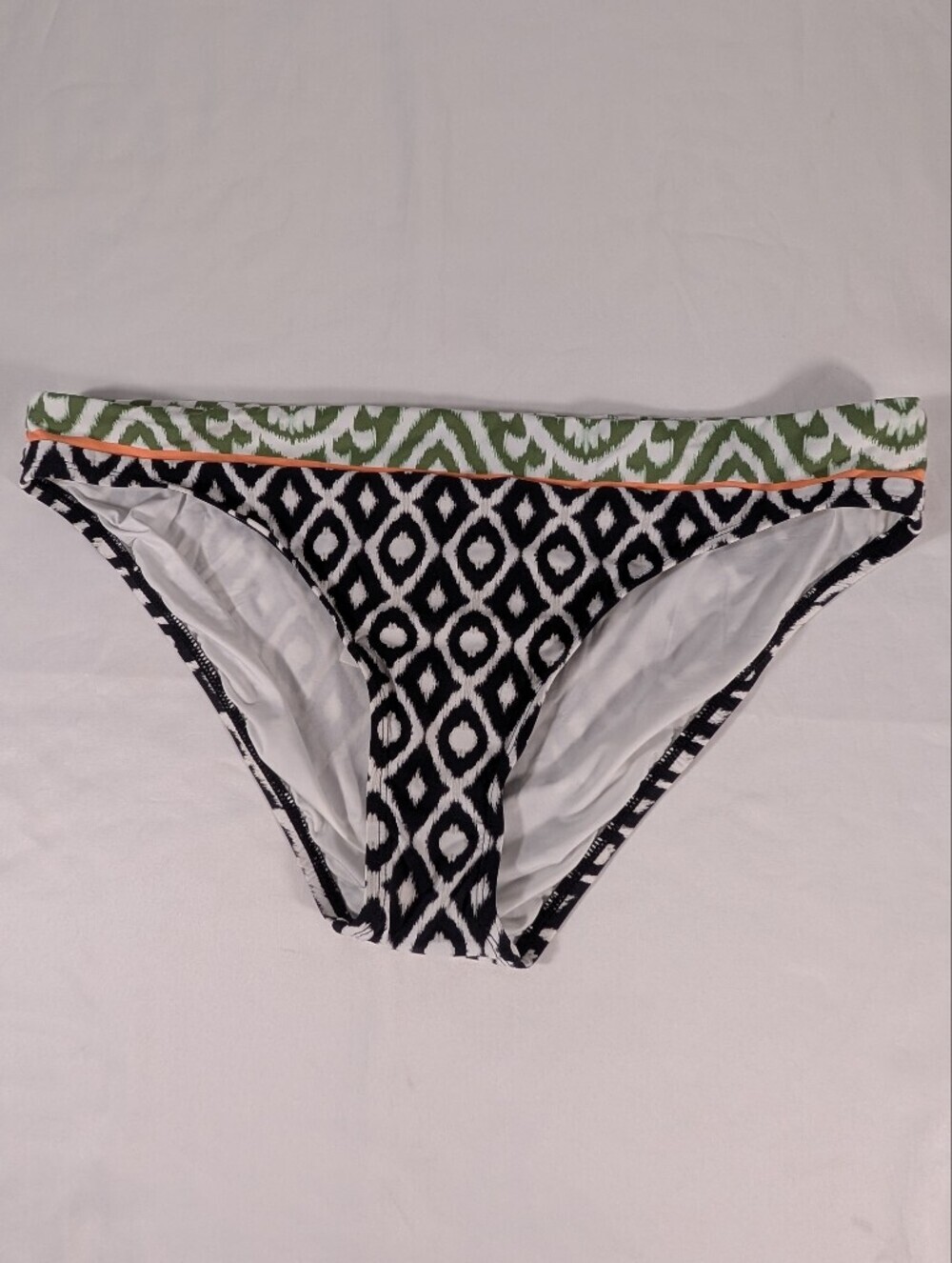New La Blanca Desert Dunes Banded Hipster Bikini Bottom Size 14